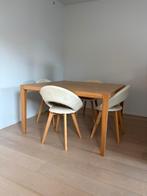 Table à manger carrée en bois – 130  130 cm – Très bon état, Maison & Meubles, Tables | Tables à manger, Enlèvement, Comme neuf