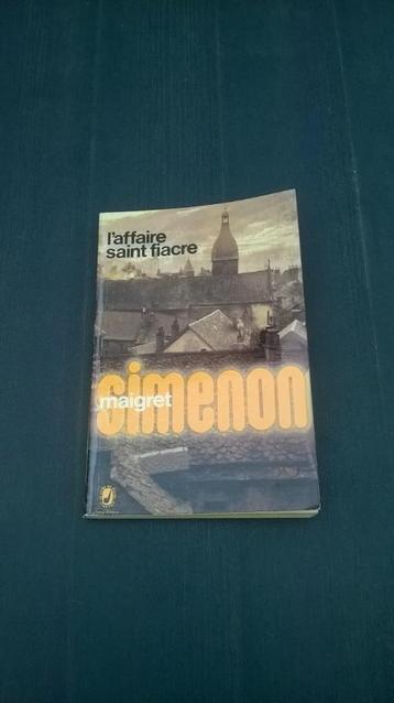 Livre: L’affaire Saint-Fiacre – Maigret beschikbaar voor biedingen