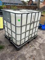 4 CUBITAINERS-1000L IBC- 70€/stuk, Doe-het-zelf en Bouw, Ophalen, Gebruikt