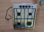 Gasfornuis, Elektronische apparatuur, Kookplaten, Ophalen, 4 kookzones, Zo goed als nieuw, Inbouw