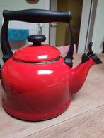 Le Creuset waterkoker/ fluitketel 2l in goede staat, Comme neuf, Enlèvement