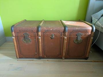 Valise ancienne 94x48x54 (LxHxL), Enlèvement, Utilisé