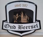 Reclame bordje  Oud Beersel  ANNO 1882, Verzamelen, Ophalen of Verzenden, Zo goed als nieuw, Reclamebord