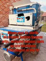 Spuitmachine  buitenpleisters, lijm, kalei, voegwerk, crepie, Doe-het-zelf en Bouw, 25 tot 100 liter, Ophalen, Zo goed als nieuw