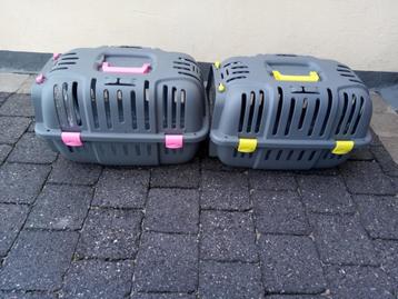 Box de transport pour chiots ou chats 45 X 32 X 29 cm neuves