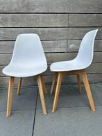 Stoel, Huis en Inrichting, Wit, Zo goed als nieuw, Modern, Vijf, Zes of meer stoelen
