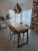 Bartafel met vier barstoelen, Huis en Inrichting, Ophalen, Gebruikt