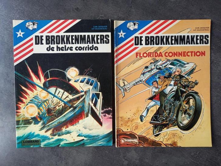 Strips De brokkenmakers, Boeken, Stripverhalen, Gelezen, Ophalen of Verzenden