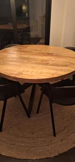 Tafel, Huis en Inrichting, Ophalen, 100 tot 150 cm, Vijf personen of meer, Eikenhout