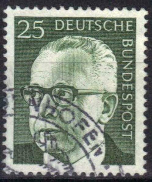 Duitsland Bundespost 1970-1972 - Yvert 508 - Heinemann (ST), Timbres & Monnaies, Timbres | Europe | Allemagne, Affranchi, Envoi
