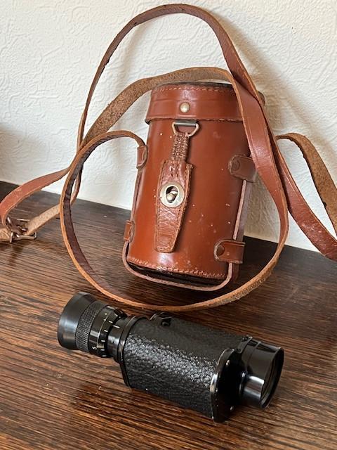 Monoculaire verrekijker BBT Krauss met etui, Verzamelen, Retro, Ophalen