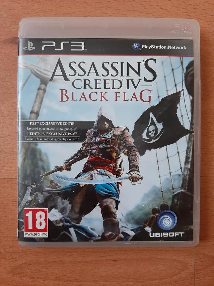 PS3 Assassin's creed  - Black flag (compleet), Games en Spelcomputers, Games | Sony PlayStation 3, Zo goed als nieuw, Ophalen of Verzenden