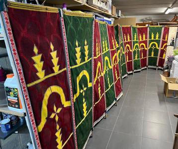 Evènements Décoration Murale / Brise vue décor 1,8m X 10m beschikbaar voor biedingen