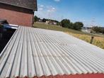 3 garage box totaal 9m30 breed en 7m80 lang met 3 poorten, Ophalen, Gebruikt