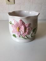 Bloempot - cachepot met bloem, Ophalen of Verzenden