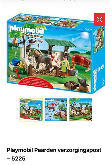 Playmobil Paarden verzorgingspost 5225 beschikbaar voor biedingen