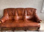 Leren zettel, Huis en Inrichting, Ophalen, Hout
