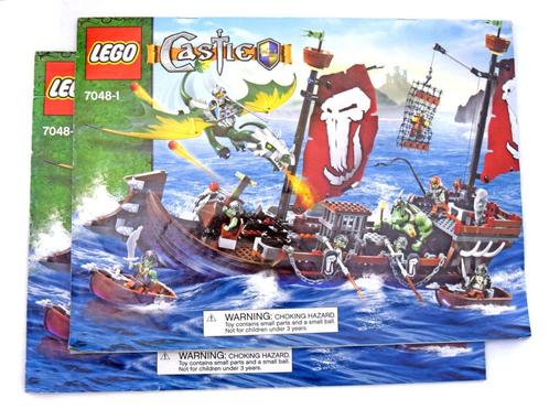 LEGO Castle Fantasy Era 7048 Troll Warship TOP!!!, Enfants & Bébés, Jouets | Duplo & Lego, Comme neuf, Lego, Ensemble complet