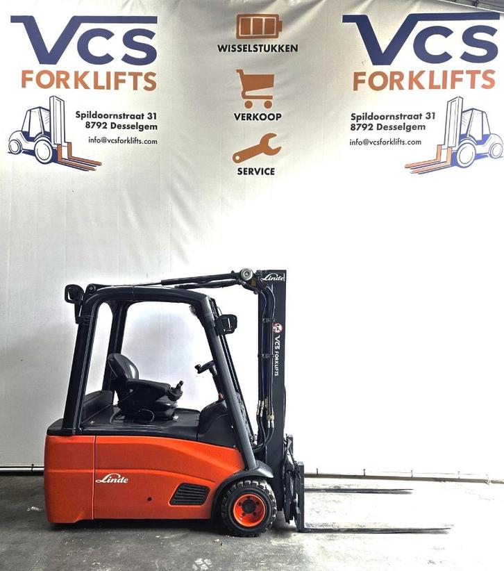 elektrische heftruck linde 2 ton slechts 5351 uren, Articles professionnels, Machines & Construction | Chariots élévateurs & Transport interne