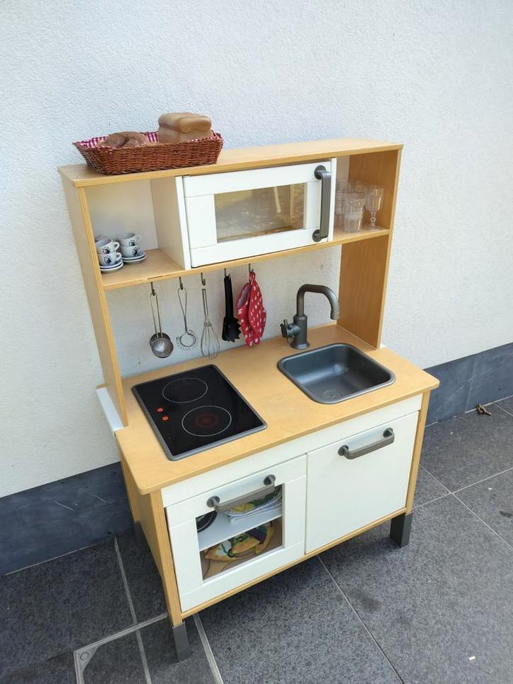 Ikea keukentje met accessoires, Kinderen en Baby's, Speelgoed | Speelkeukens, Gebruikt, Speelkeuken-accessoire, Hout, Ophalen