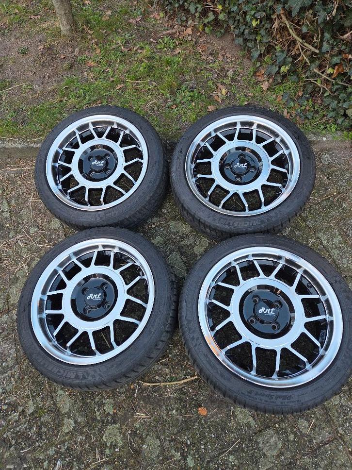 te koop snowflakes  modernline classic Fifty2 16"velgen, Auto-onderdelen, Banden en Velgen, Velg(en), Zomerbanden, 195 mm, Personenwagen