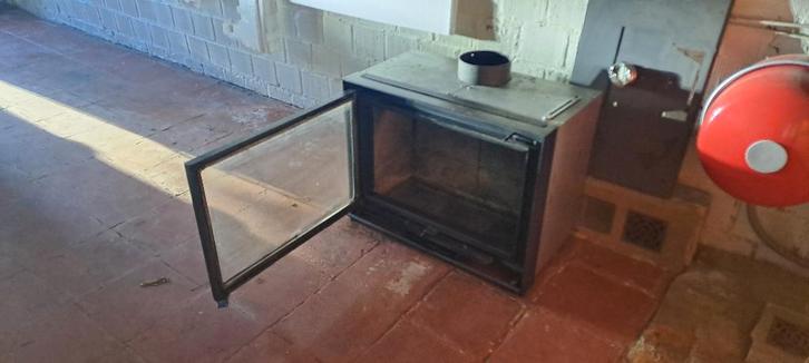 INSERT / CASSETTE A BOIS STUV, Huis en Inrichting, Haarden, Gebruikt, Houthaard, Ophalen