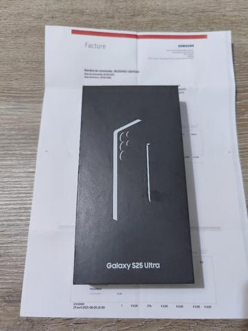 Samsung S25 Ultra Black Titanium NIEUW  beschikbaar voor biedingen