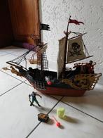 Piratenschip met mannetjes en kan pijlen afschieten, Kinderen en Baby's, Speelgoed | Playmobil, Ophalen, Zo goed als nieuw