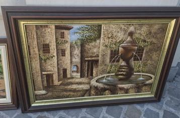 Peinture représentant la Provence beschikbaar voor biedingen