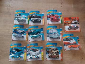 Hotwheels en matchbox ( porsche , vw ,audi) beschikbaar voor biedingen