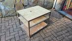 tafel op wielen voor woonkamer of doe-het-zelver, Ophalen, Gebruikt