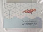 Formulekaarten wiskunde, Boeken, ASO, Wiskunde A, Ophalen of Verzenden, Nieuw