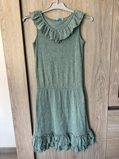 Grijsgroene jurk Zara maat 152, Kinderen en Baby's, Kinderkleding | Maat 152, Nieuw, Meisje, Jurk of Rok, Ophalen of Verzenden