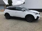 peugeot 3008 automaat als nieuw, Auto's, Peugeot, 4 cilinders, Leder en Stof, Wit, Bedrijf