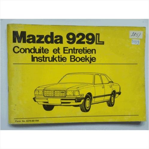 Mazda 929 Instructieboekje 1979 #1 Nederlands Frans, Autos : Divers, Modes d'emploi & Notices d'utilisation, Enlèvement ou Envoi