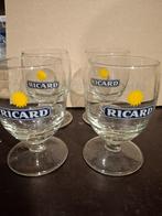 4 verres RICARD, Ophalen of Verzenden, Zo goed als nieuw, Borrel- of Shotglas