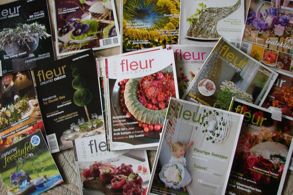 tijdschriften:  (fleur) creatief en deco, Boeken, Ophalen of Verzenden, Nieuw, Diverse auteurs, Interieur en Design
