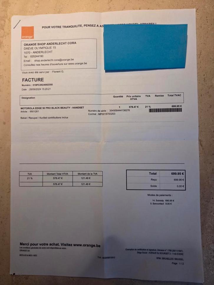 Motorola edge, Télécoms, Téléphonie mobile | Motorola, Autres modèles, Noir, Enlèvement