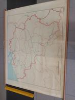 Landkaart, Boeken, Atlassen en Landkaarten, Ophalen, 1800 tot 2000, België, Landkaart