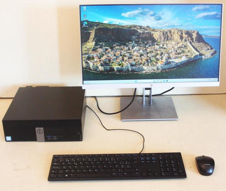 Dell Optiplex 5060 SFF Desktop / Windows 11 / Office 21, Computers en Software, Desktop Pc's, Zo goed als nieuw, 4 Ghz of meer