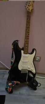 Fender Squier Gitaar + Roland Cube versterker, set, Muziek en Instrumenten, Ophalen, Gebruikt, Fender, Met versterker