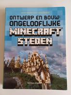 Ontwerp en bouw: ongelooflijke Minecraft steden, Ophalen of Verzenden, Zo goed als nieuw, Yazur Strovoz; Kirsten Kearney
