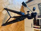 Trit FQT aluminum fotostatiefmet driewegs pan en tilt kop, Ophalen of Verzenden, Zo goed als nieuw, 175 cm of meer, Driepoot