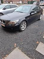 Bmw e60 525d euro 4  2004bj  272.000km full opties, Auto's, BMW, Automaat, Zwart, Particulier, Euro 4