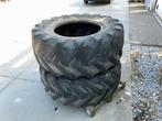 Michelin Xmcl 460/70 R24 - Leao 500/70 R24, Zakelijke goederen, Landbouw | Onderdelen | Banden, Velgen en Assen