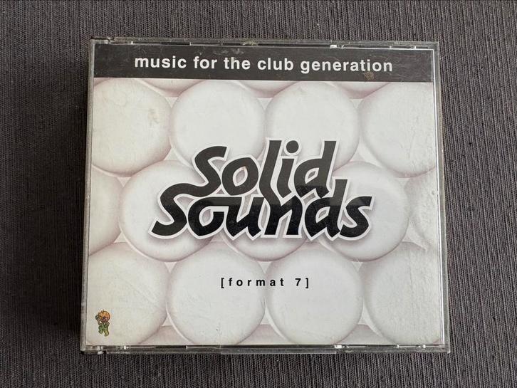 Solid sounds format 7, Cd's en Dvd's, Cd's | Dance en House, Gebruikt, Techno of Trance, Ophalen of Verzenden