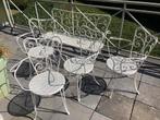Smeedijzeren tuinstoelen / tuinbank / tuinset, Tuin en Terras, Tuinsets en Loungesets, Ophalen, Gebruikt, Overige materialen, Tuinset
