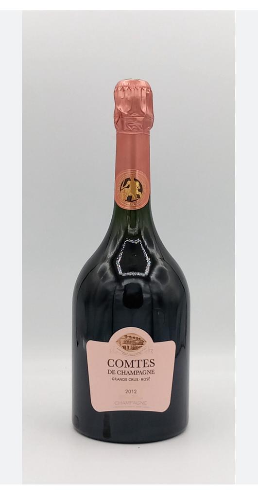 Champagne Taittinger Tellingen van Champagne Rosé 2012, Verzamelen, Wijnen, Zo goed als nieuw, Champagne, Ophalen of Verzenden
