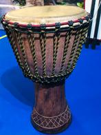 Djembé avec nouvelle tête et cordon, porte-bébé inclus, Musique & Instruments, Percussions, Enlèvement, Comme neuf
