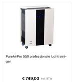 Luchtreiniger 550m3/uur plasma ionisatie en hepa koolstof, Ophalen, Zo goed als nieuw, Luchtreiniger